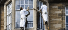 Painting window frames